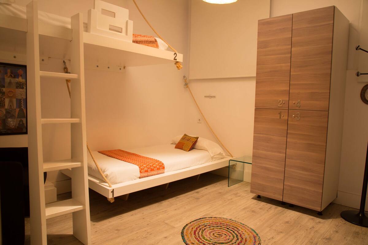 共用宿舍, 男女混合宿舍, 共用浴室 (4 beds) | 高級寢具、羽絨被、熨斗/熨衫板、免費 Wi-Fi