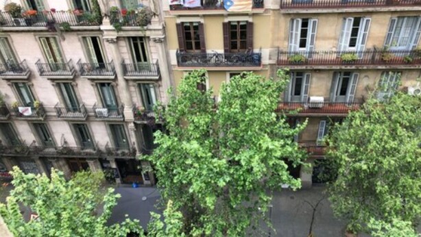 Superior Double Room, 1 Double Bed, Ensuite (Tàpies) | View from room - Casa Kessler Barcelona - Hostel (Barcelona)