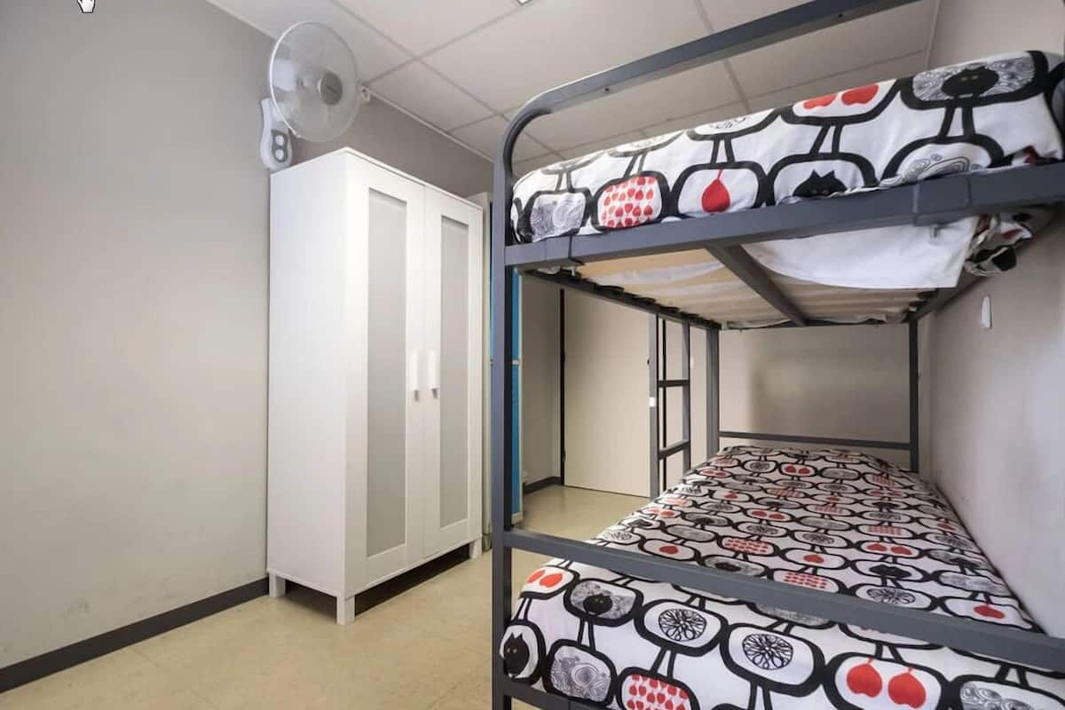 Iron/ironing board (on request), WiFi (free), bed sheets