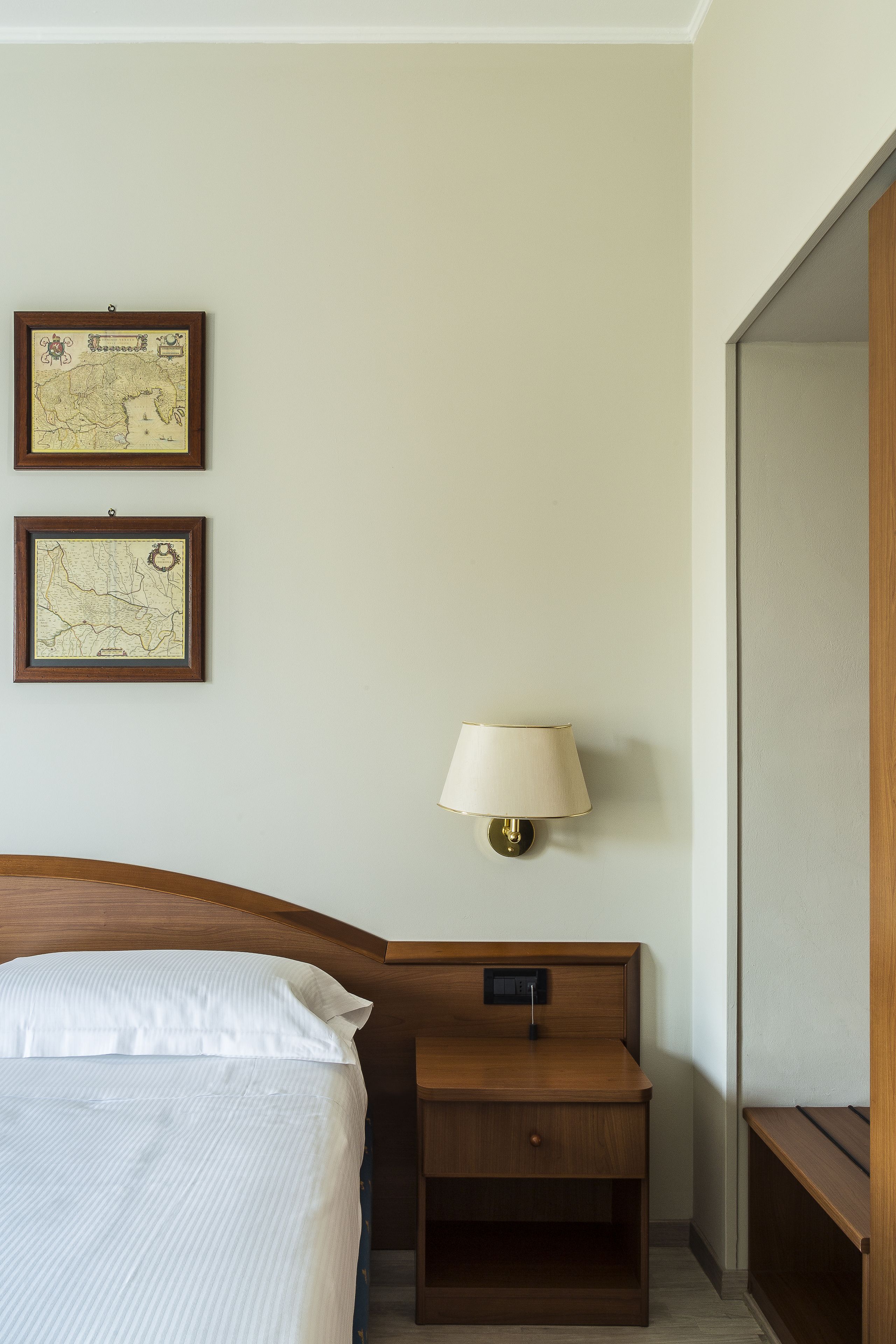 desk, blackout curtains, iron/ironing board, rollaway beds