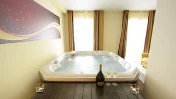 Suite - 1 queensize-seng - boblebad | Værelsesfacilitet