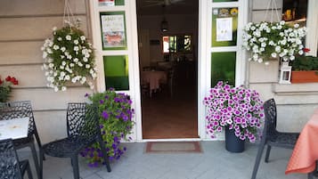 Entrée de l’hébergement