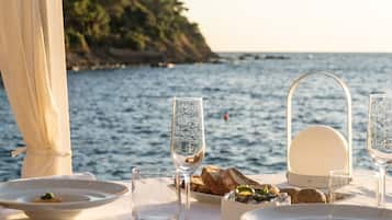 Local cuisine, pool views
