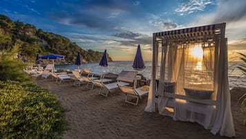 Privat strand