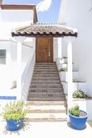 Entrada de la propiedad