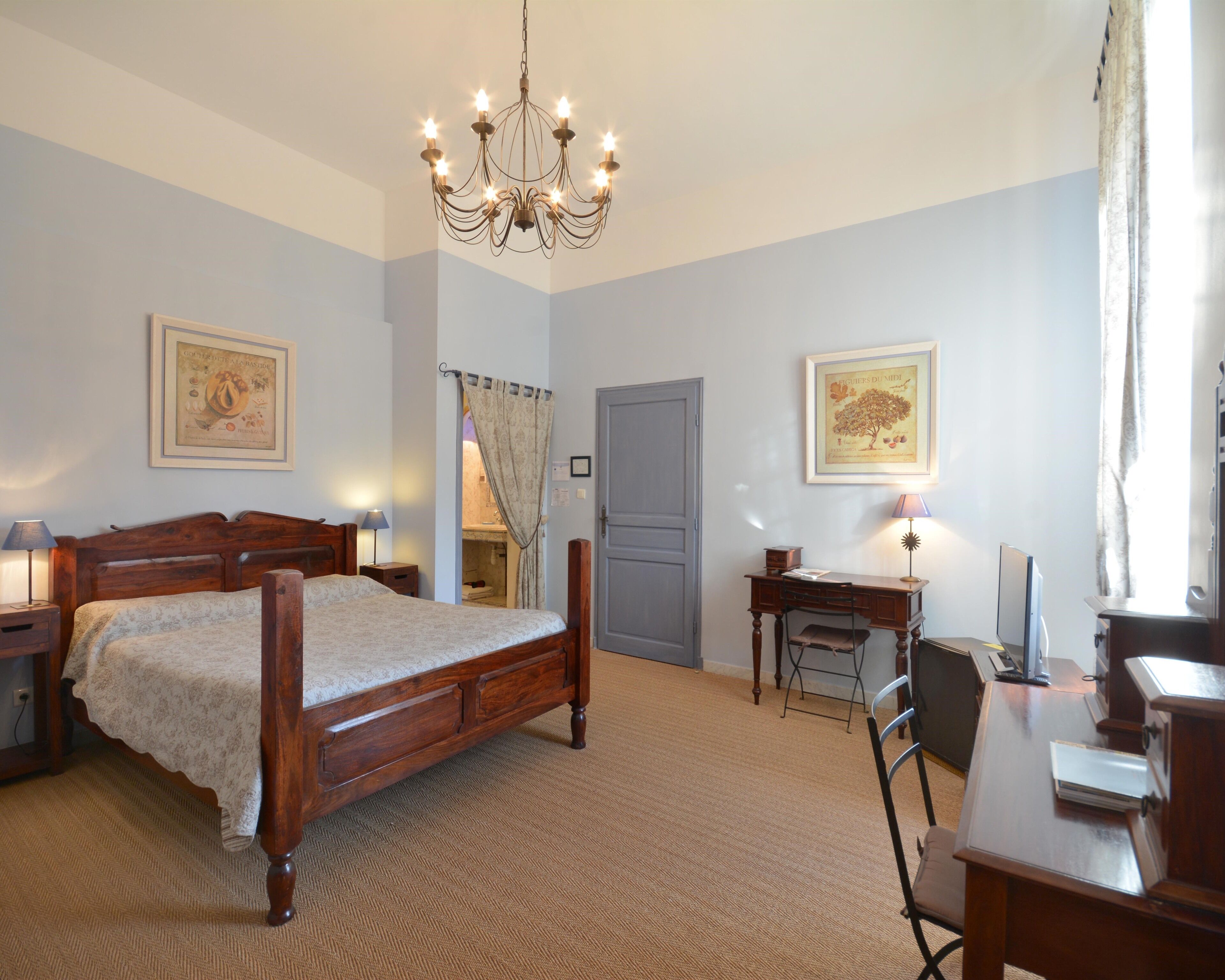 コンフォート ダブルルーム 専用バスルーム ガーデンビュー (Lavande) | 1 室のベッドルーム