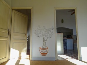 Doppelzimmer, mit Bad, Gartenblick (Olivier ) | 1 Schlafzimmer