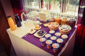 Inbegriffenes Frühstücksbuffet