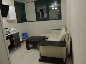 Comfort-Apartment, 1 Schlafzimmer | Wohnbereich | Flachbildfernseher, Pay-TV