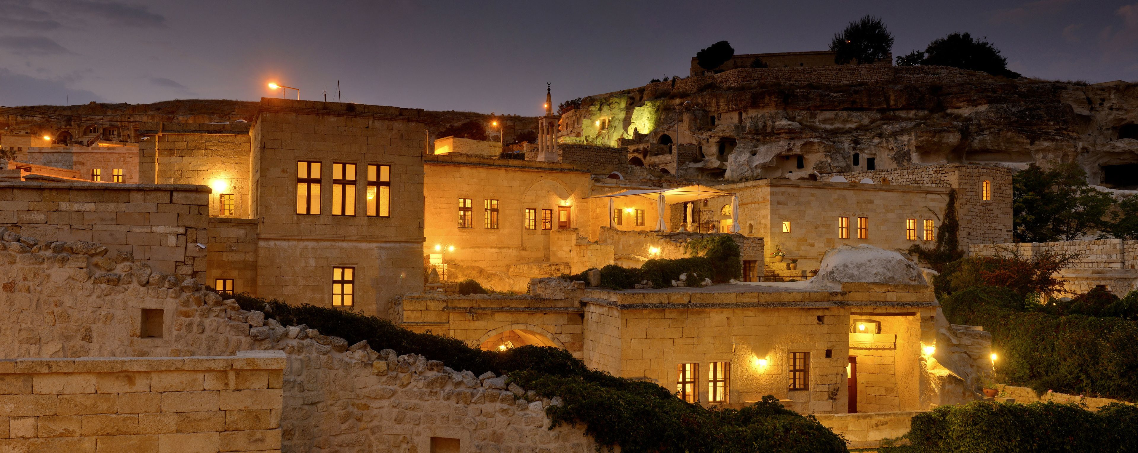 front of property – evening/night