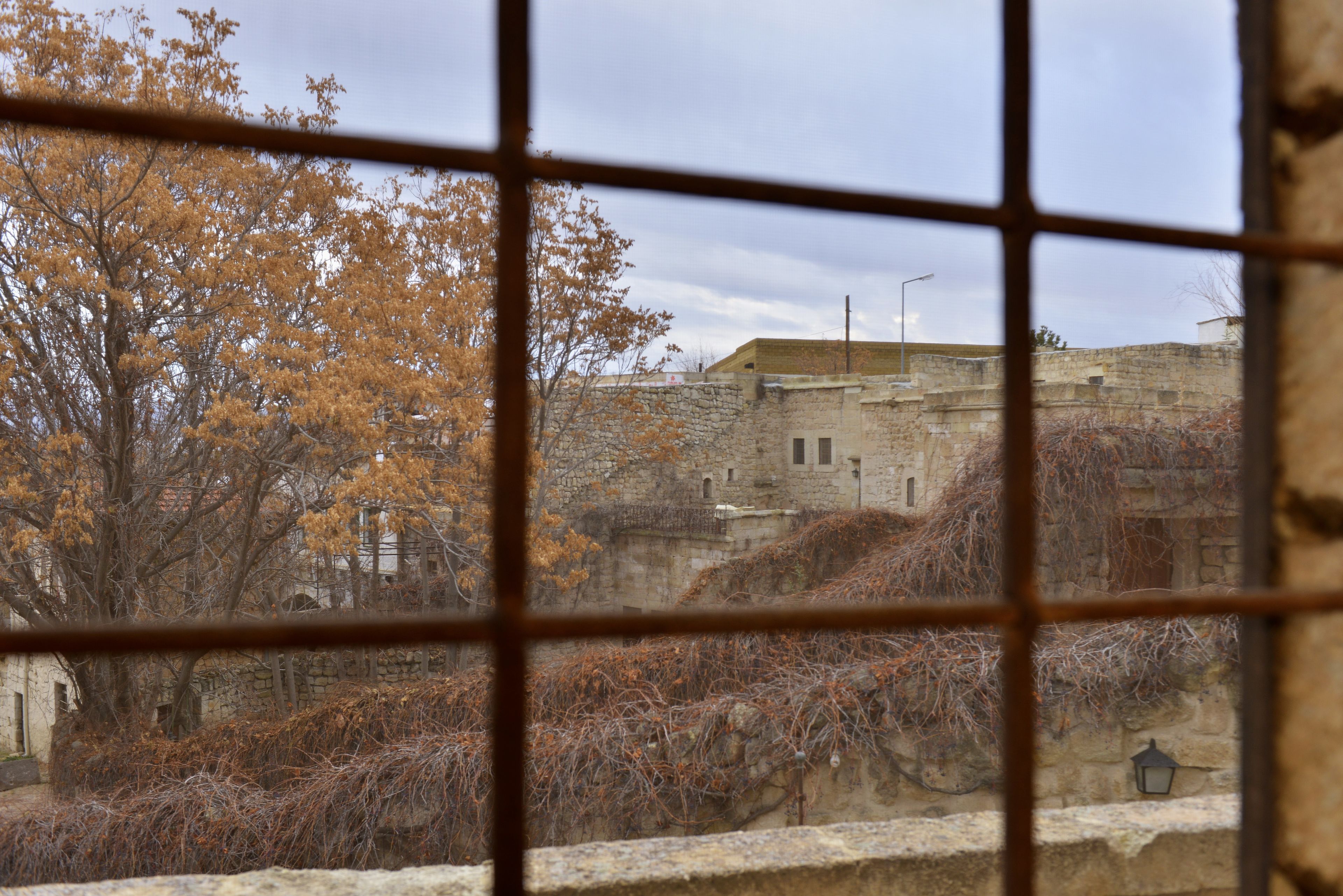 twin arch cave house | view from room