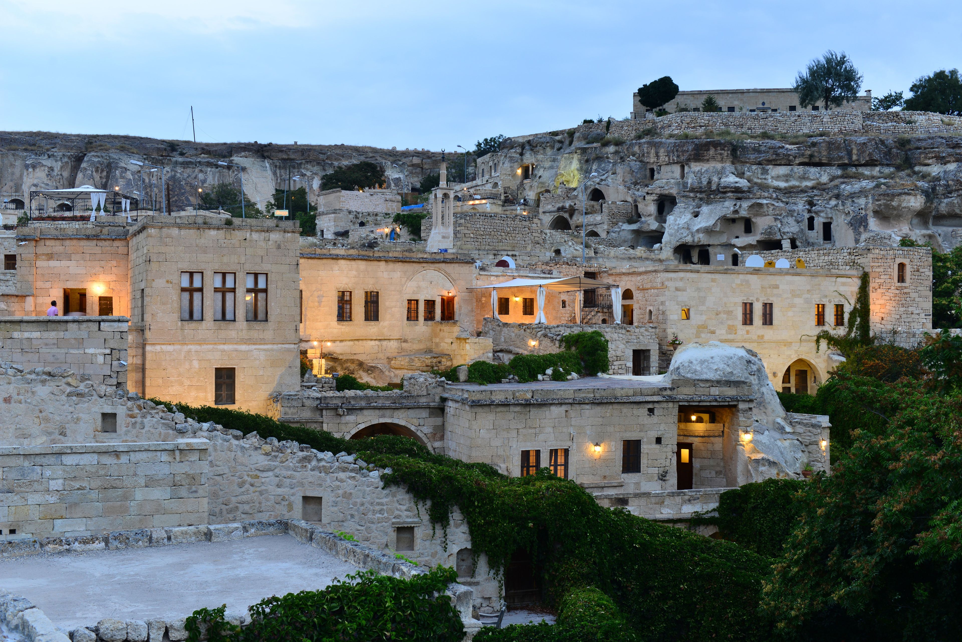 front of property – evening/night