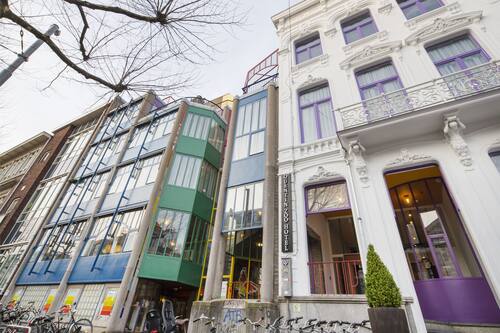 Voorkant van accommodatie