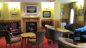 Sala de estar en el lobby