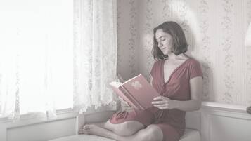 Room, Private Bathroom (Marie Claire #7) | Egyptian cotton sheets, down duvets, desk, iron/ironing board