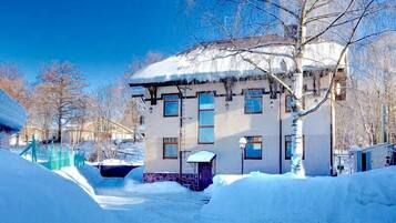 Façade de l’hébergement