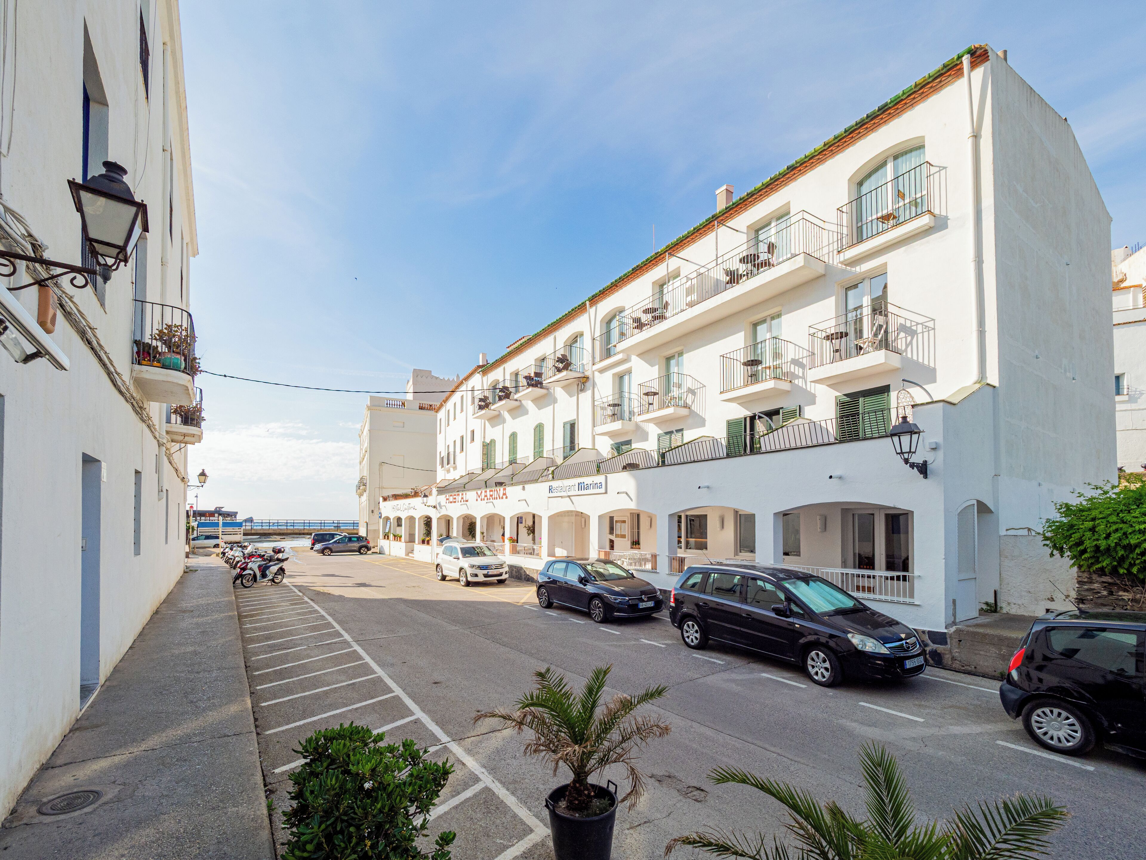 Façade de l’hébergement