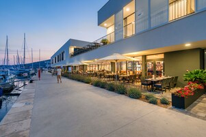 Front of property - evening/night