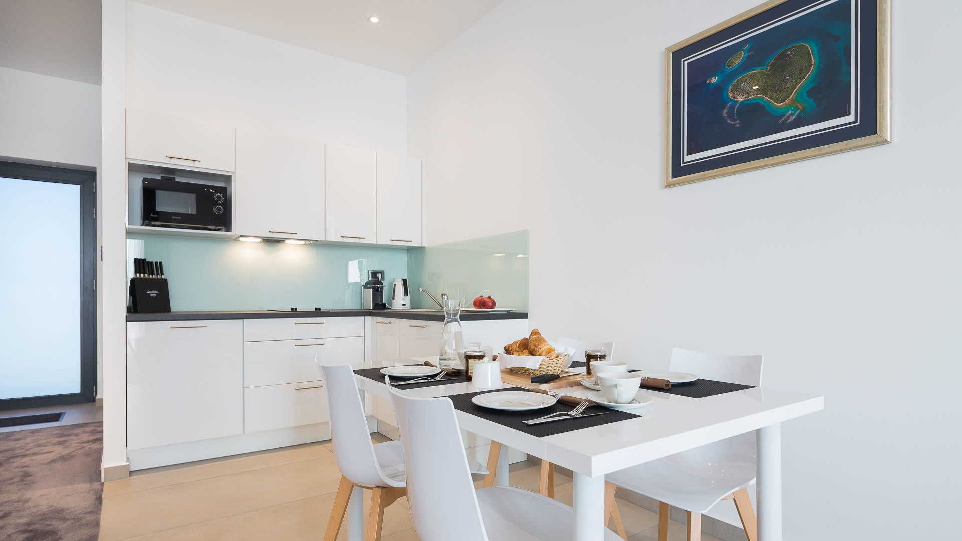 apartment, sea view (lavanda) | in-room dining