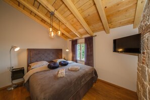 Deluxe Apartment, 1 Bedroom with terrace - Street Kneza Mislava 10 | Tallelokero huoneessa, työpöytä