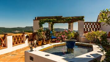 Piscine sur le toit