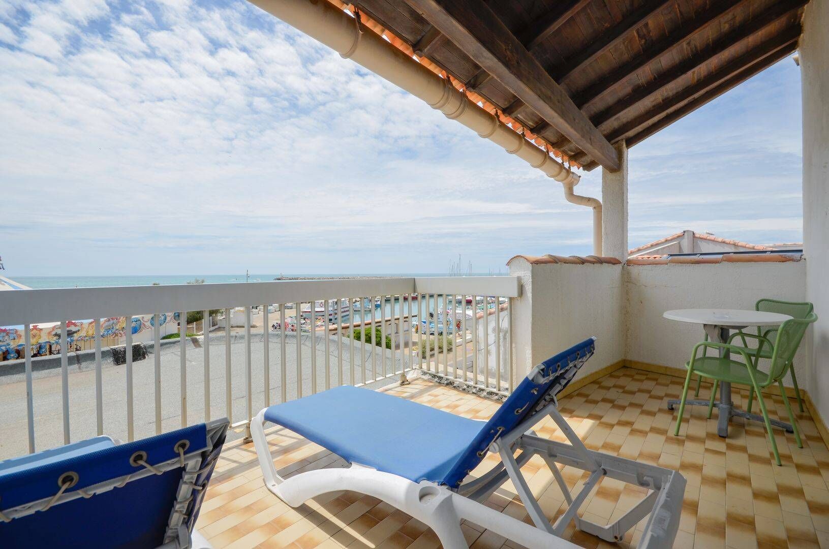 Chambre Double Standard, terrasse, vue mer | Vue depuis le balcon