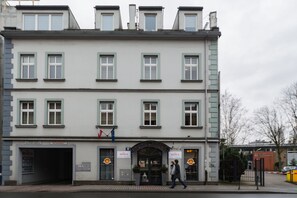 Fachada de la propiedad