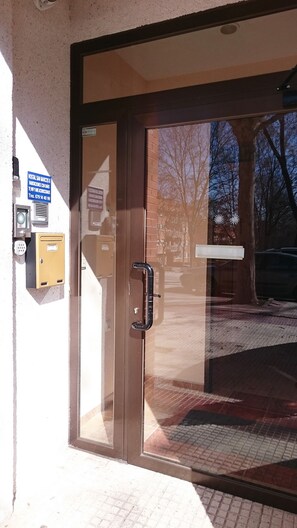 Entrada de la propiedad