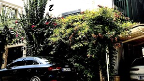 A multi-story building with the name "Yakamoto" on the facade. - Yakamoz Pansiyon (Antalya)