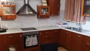 Classic Apartment, 2 Bedrooms | Private kitchen | Full-size fridge, oven, stovetop, dishwasher