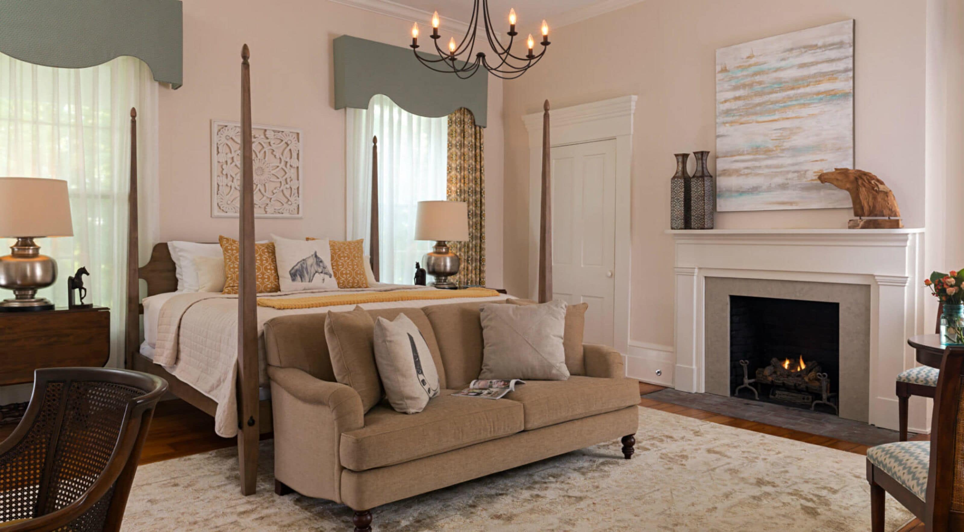 Suite, kamar mandi pribadi (Oak Suite) | Setrika/meja setrika dan Wi-Fi gratis