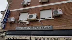 Voorkant van accommodatie