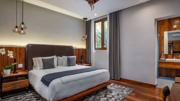 Rom, 1 kingsize-seng | Sengetøy i egyptisk bomull, sengetøy av topp kvalitet og dundyner