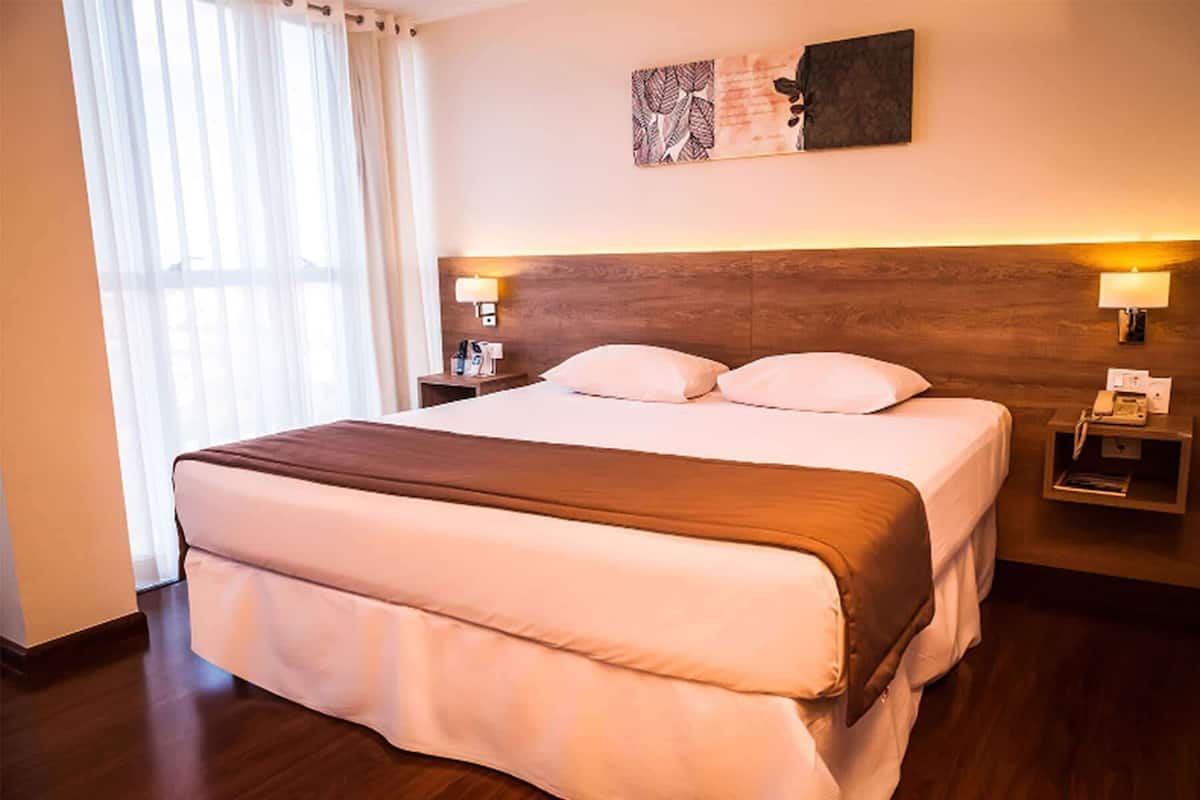Minibar, in-room safe, desk, blackout curtains