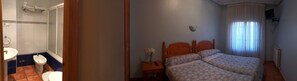Doppelzimmer, eigenes Bad | Verdunkelungsvorhänge, schallisolierte Zimmer, kostenloses WLAN