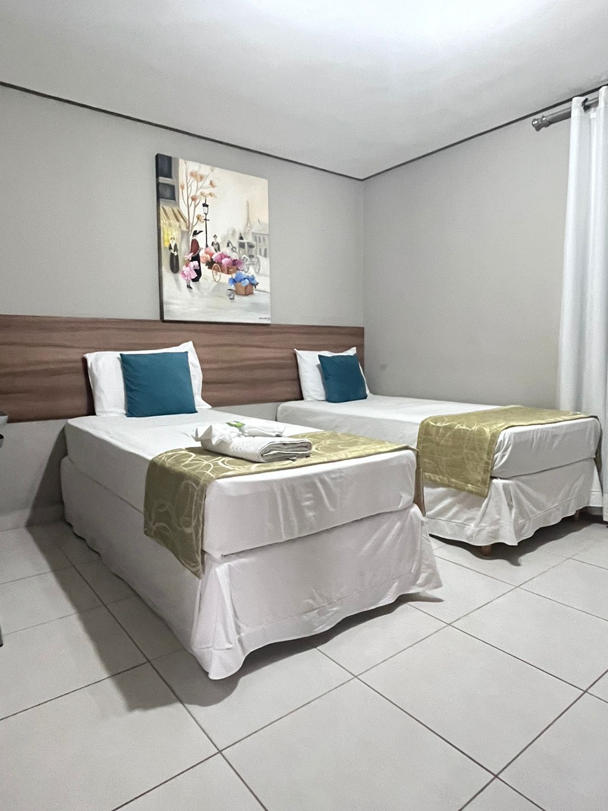 Minibar, desk, blackout curtains, free WiFi