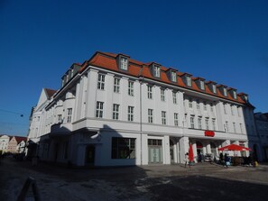 Façade de l’hébergement