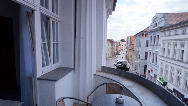 Basic Shared Dormitory, 3 Twin Beds | View from room - Sweet Dream Hostel & Pension (Guestrow)
