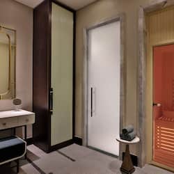 Salas de tratamiento para parejas, sauna y baño de vapor