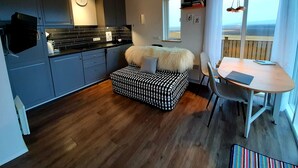 Cabin, Patio, Mountain View | Living area - Nordic Natura (Skinnastadur)