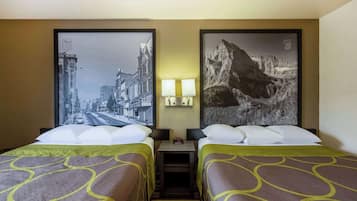 Cortinas blackout, cunas gratuitas, camas extra y wifi gratis