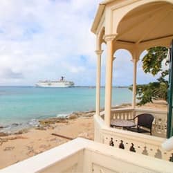 Honeymoon kamer, 1 kingsize bed, balkon, uitzicht op zee (The Rachel) | Balkon