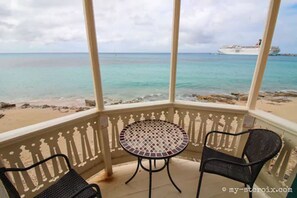 Habitació nupcial, 1 llit de matrimoni gran, balcó, vistes al mar (The Rachel) | Balcó