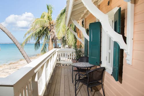 Habitació panoràmica, 1 llit de matrimoni gran, balcó, vistes al mar (Aunt B) | Balcó