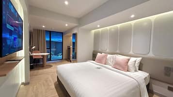 In-room safe, desk, blackout curtains, free WiFi