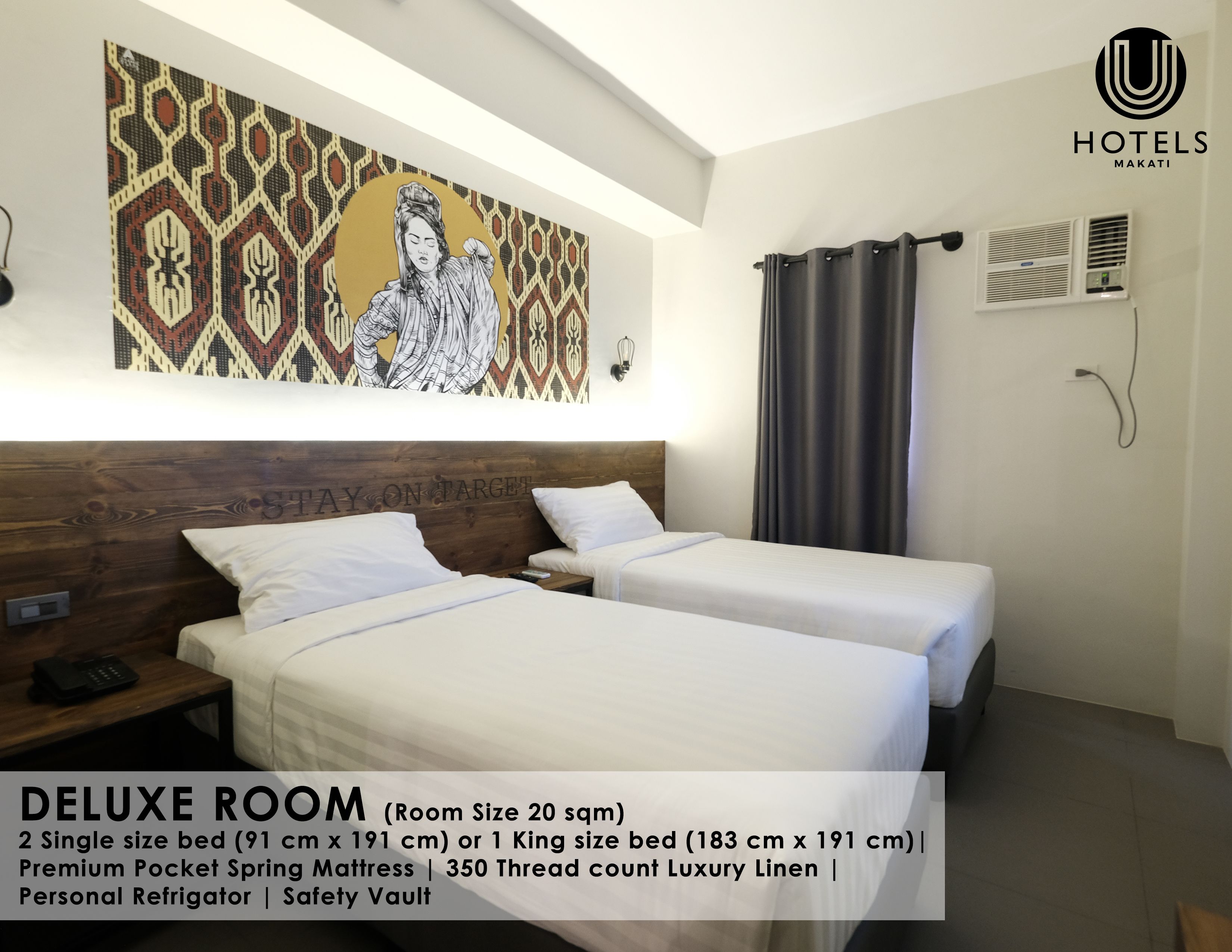 deluxe room | premium bedding, in-room safe, desk, iron/ironing board