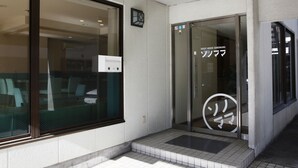 施設の入り口