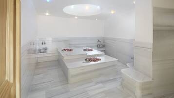 Turkish bath, body treatments, body wraps, body scrubs, facials