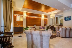 Sitzecke in der Lobby