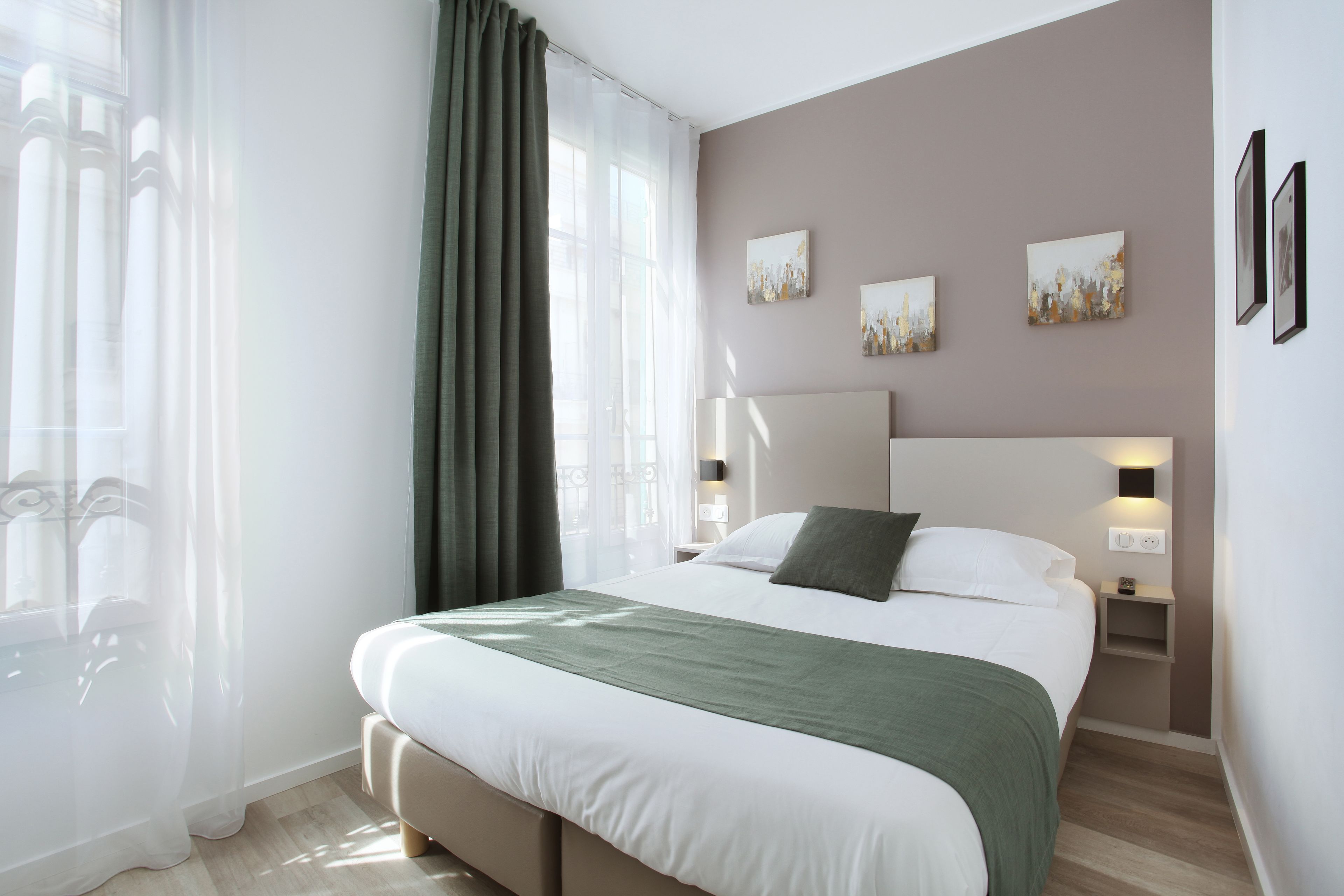 small double room | in-room safe, desk, blackout curtains, soundproofing